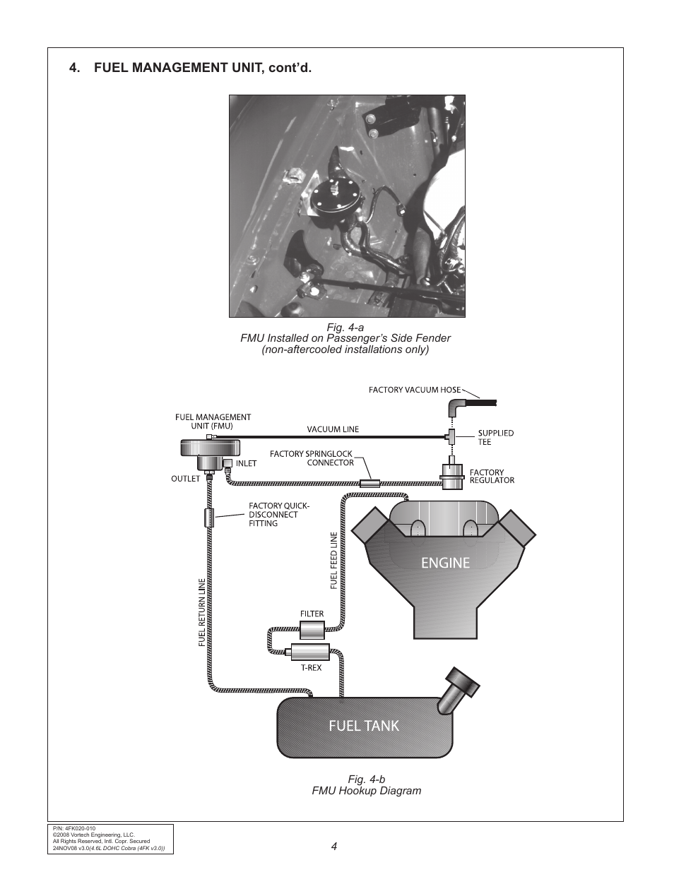 Fuel management unit, cont’d | Vortech 1996-1998 Ford 4.6L Mustang Cobra User Manual | Page 14 / 32