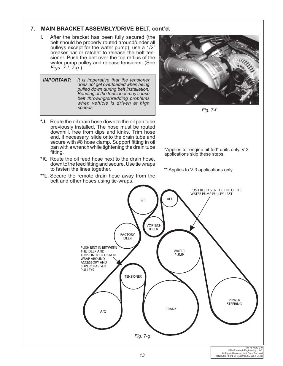 Vortech 1996-1998 Ford 4.6L Mustang Cobra User Manual | Page 23 / 32