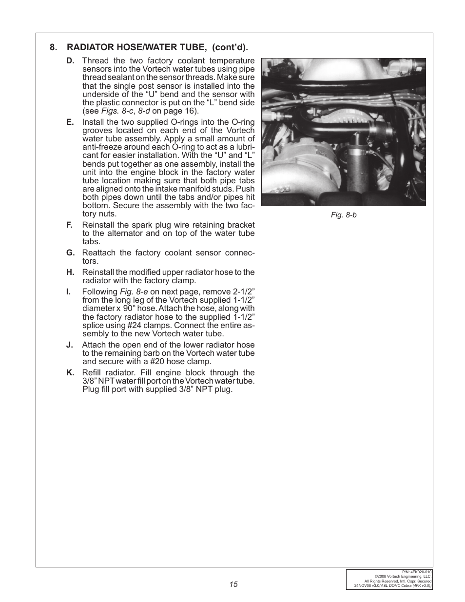 Vortech 1996-1998 Ford 4.6L Mustang Cobra User Manual | Page 25 / 32