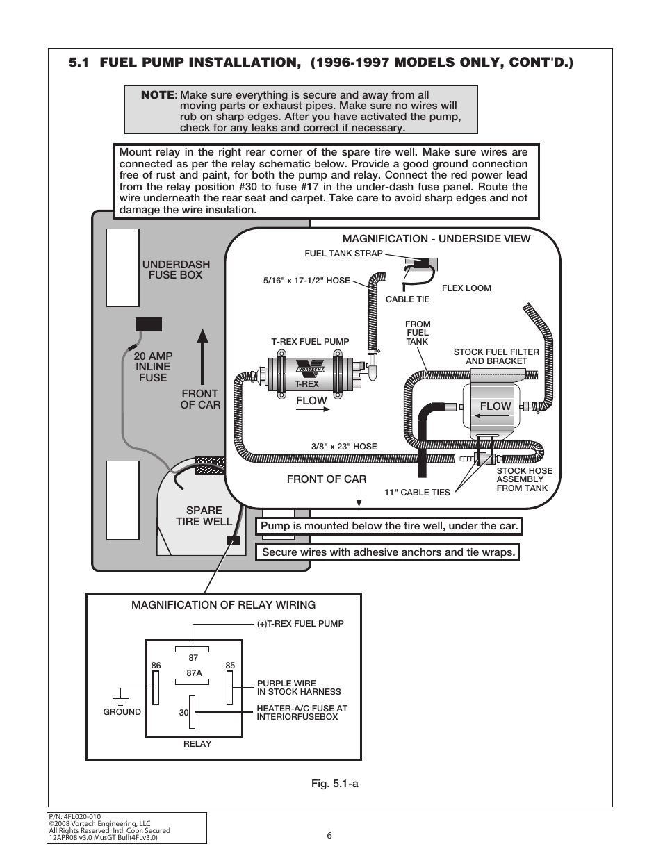 Vortech 1996-2004 Ford 4.6 Mustang GT User Manual | Page 17 / 39