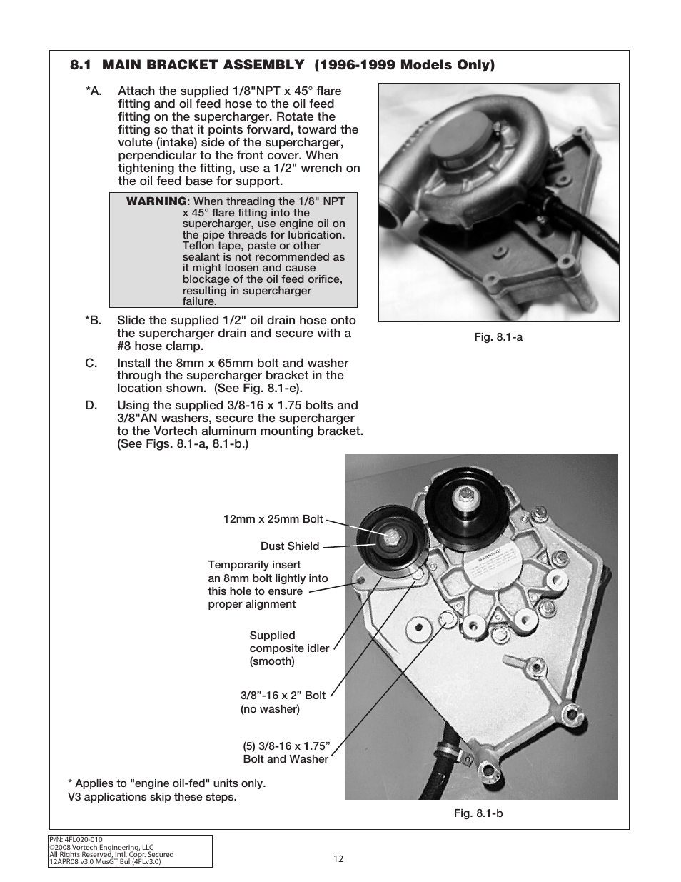 Vortech 1996-2004 Ford 4.6 Mustang GT User Manual | Page 23 / 39