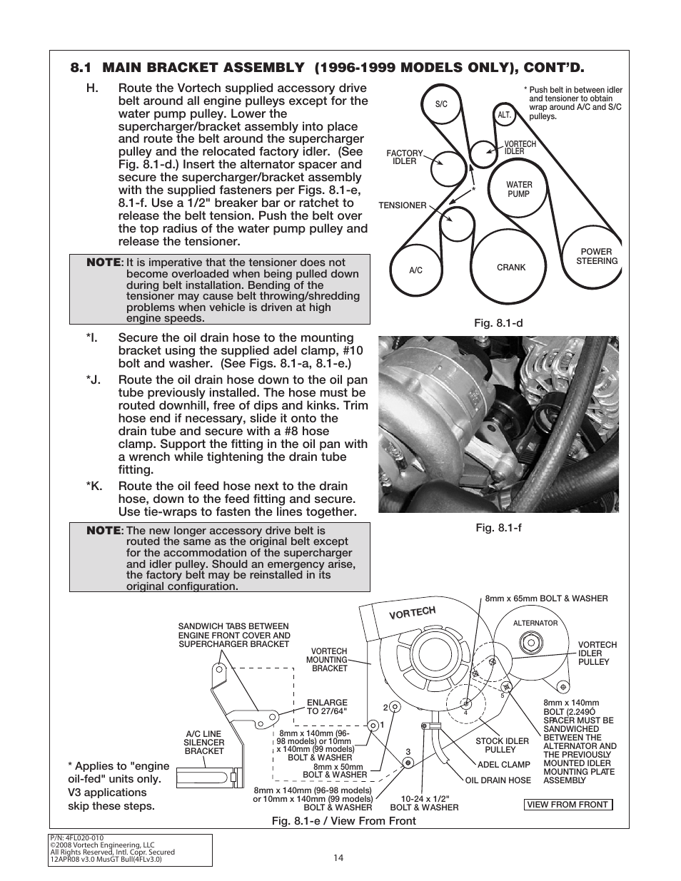 Vortech 1996-2004 Ford 4.6 Mustang GT User Manual | Page 25 / 39