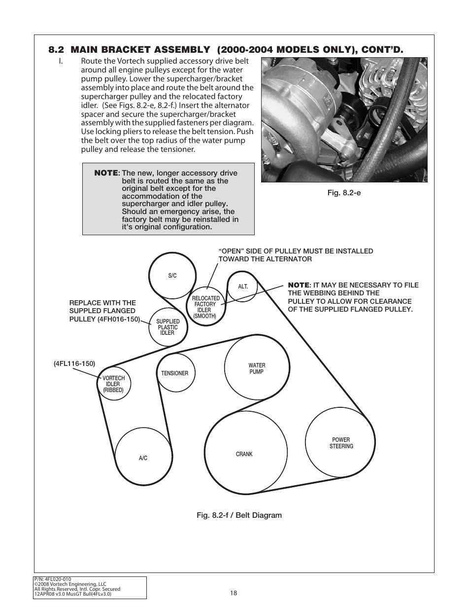 Vortech 1996-2004 Ford 4.6 Mustang GT User Manual | Page 29 / 39