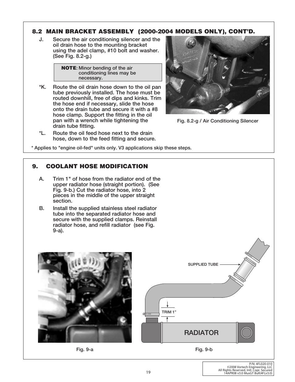 Radiator | Vortech 1996-2004 Ford 4.6 Mustang GT User Manual | Page 30 / 39