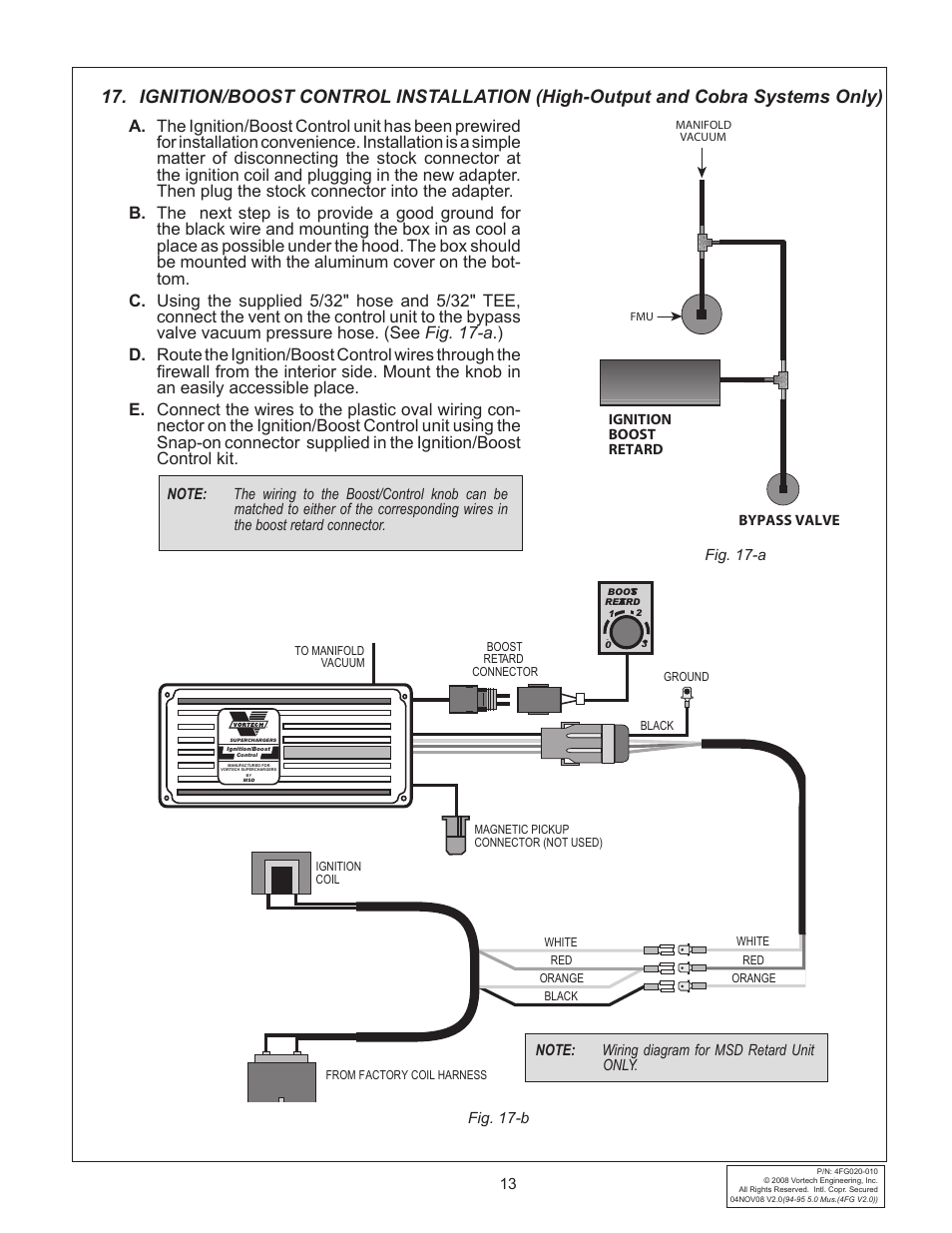 Vortech 1994-1995 Ford 5.0 Mustang User Manual | Page 21 / 24