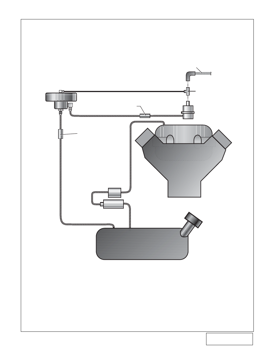 Fuel tank, Engine | Vortech 1994-2000 Ford 3.8 Mustang User Manual | Page 13 / 28