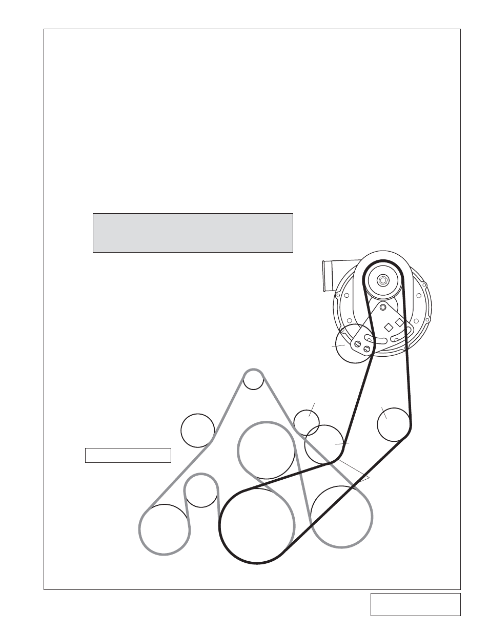 6l only, 6l models only, Supercharger mounting, cont'd | Vortech 1997-2001 Ford/Lincoln 4.6L/5.4L Truck/SUV User Manual | Page 23 / 28