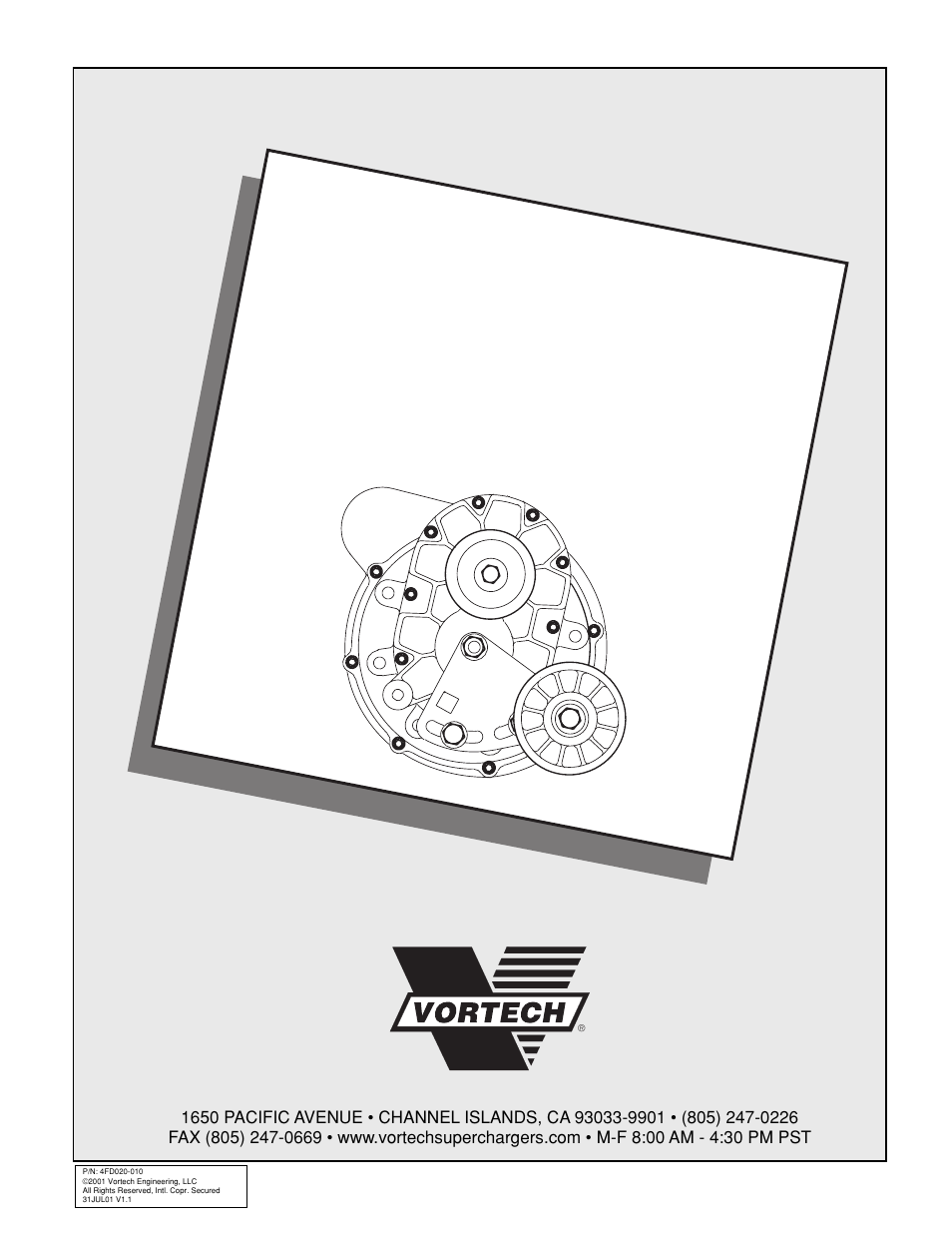 Vortech 1991-1994 Ford 4.0L Ranger/Explorer User Manual | 18 pages