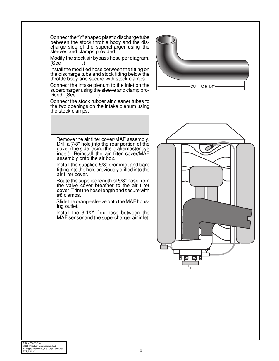 Vortech 1987-1997 Ford 7.5L Truck/SUV User Manual | Page 14 / 18