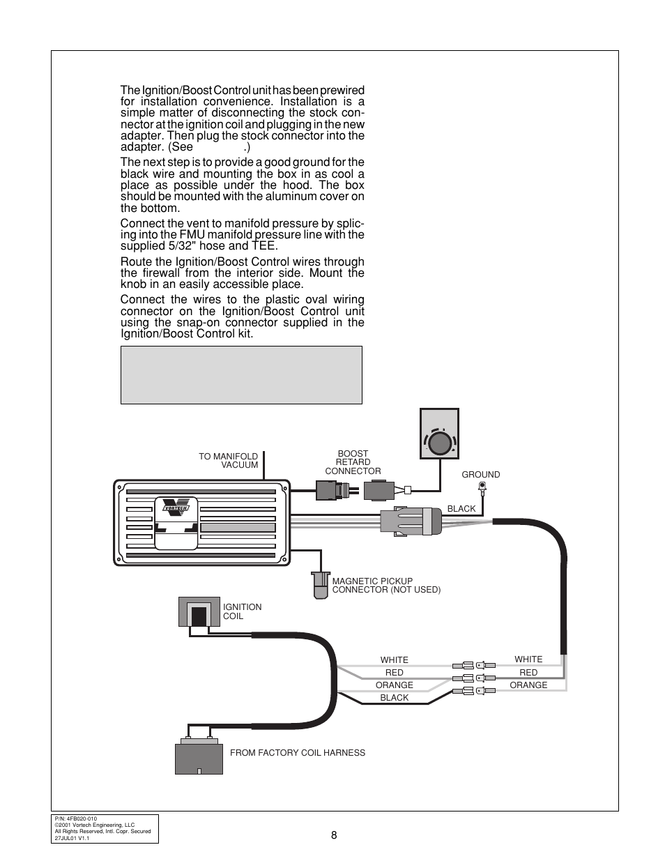 Ignition/boost control installation | Vortech 1987-1997 Ford 7.5L Truck/SUV User Manual | Page 16 / 18