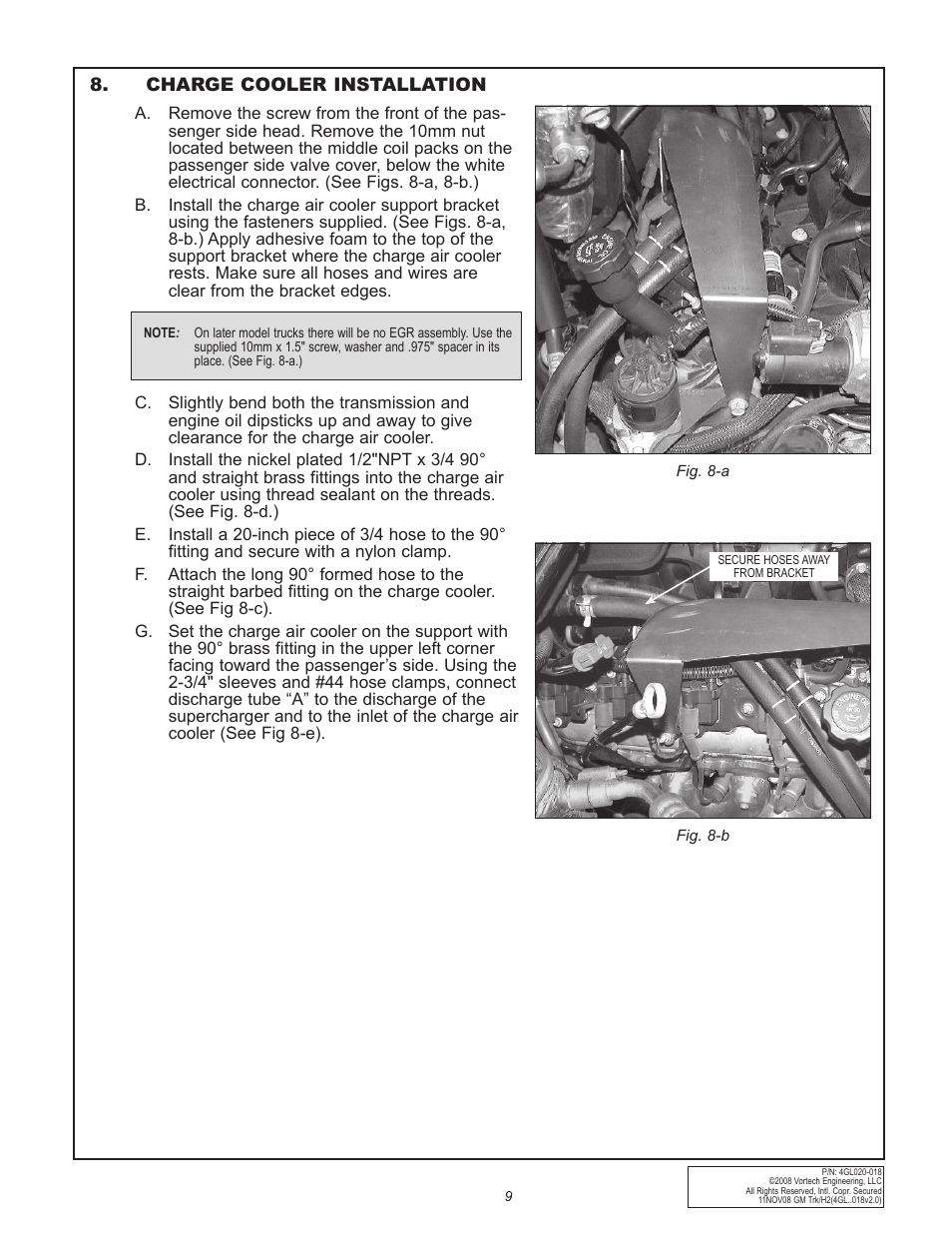 Vortech GM 5.3L/6.2L Light Truck/SUV - 2007-2008 User Manual | Page 19 / 40