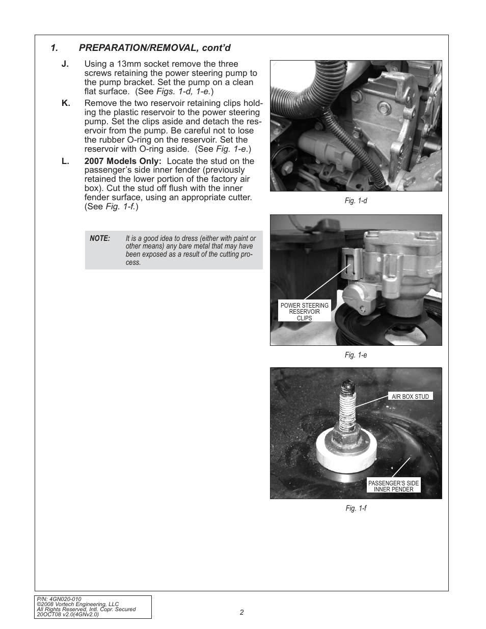Vortech H3 I-5 Hummer - 2006-2008 User Manual | Page 10 / 32