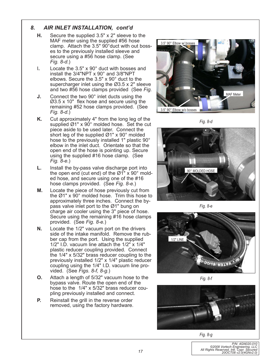 Vortech H3 I-5 Hummer - 2006-2008 User Manual | Page 25 / 32