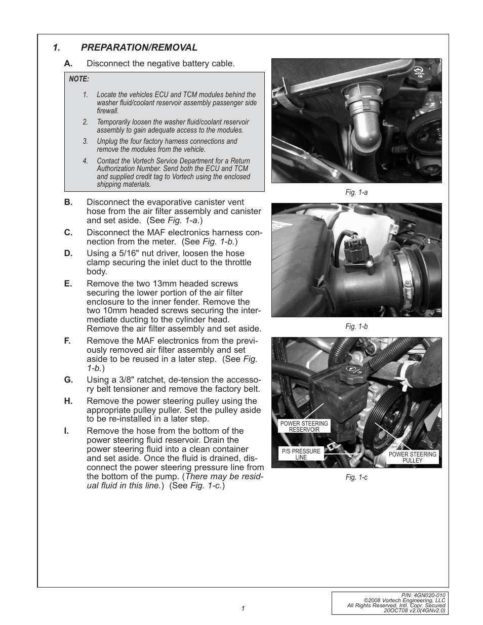 Vortech H3 I-5 Hummer - 2006-2008 User Manual | Page 9 / 32
