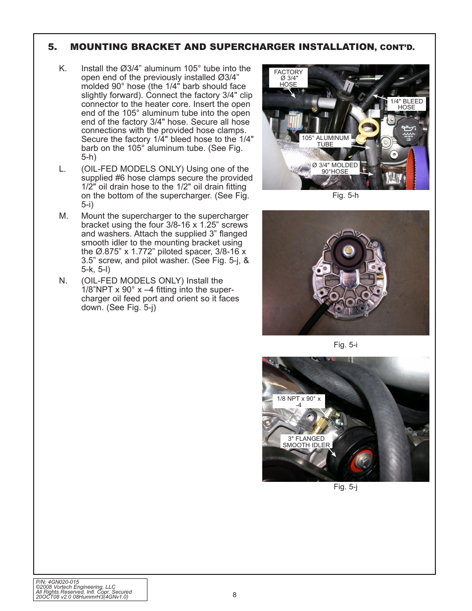 Vortech Alpha H3 Hummer - 2008 User Manual | Page 14 / 30