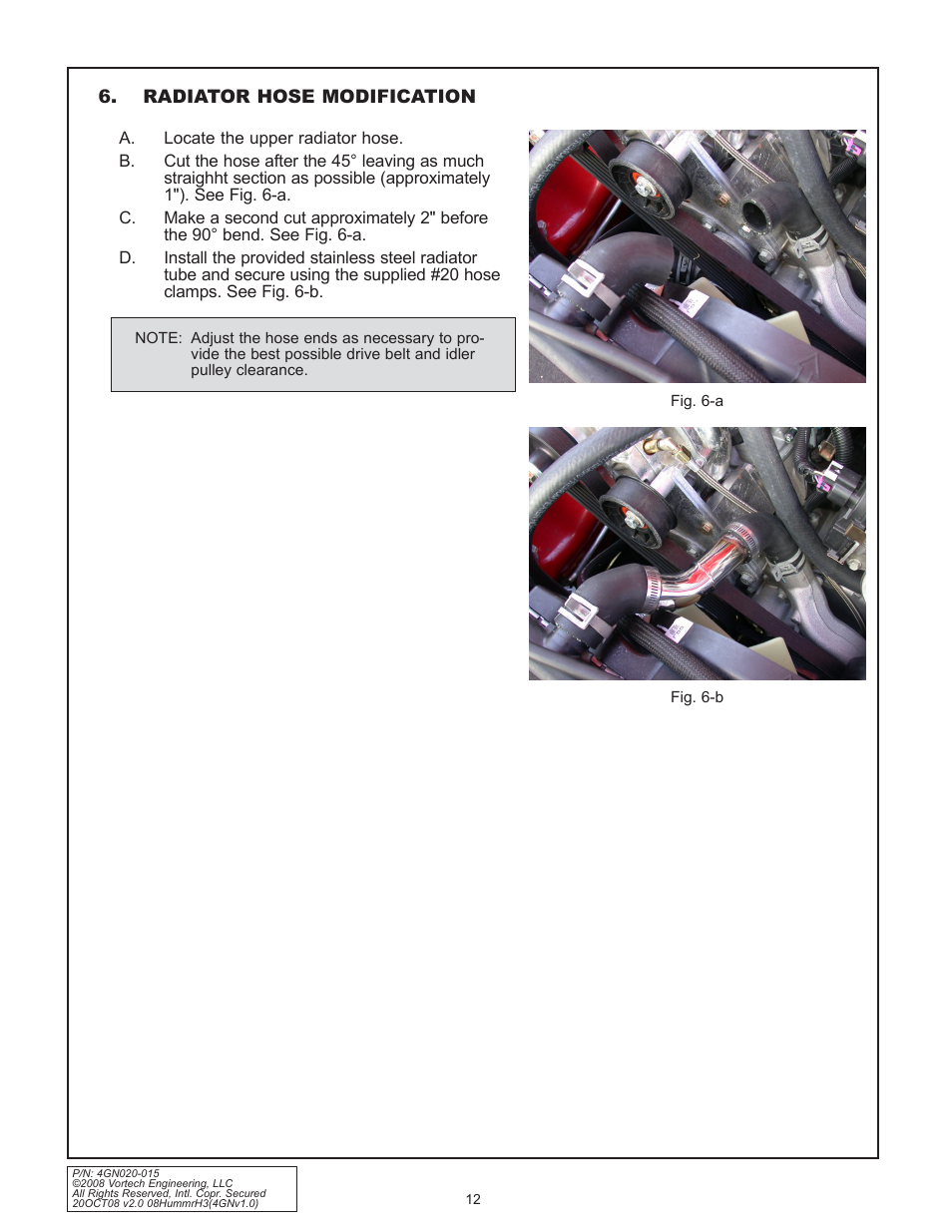 Vortech Alpha H3 Hummer - 2008 User Manual | Page 18 / 30