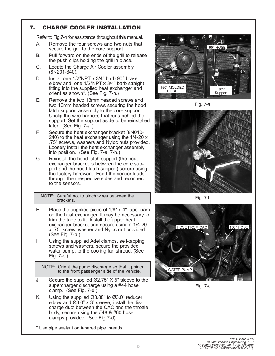 Vortech Alpha H3 Hummer - 2008 User Manual | Page 19 / 30