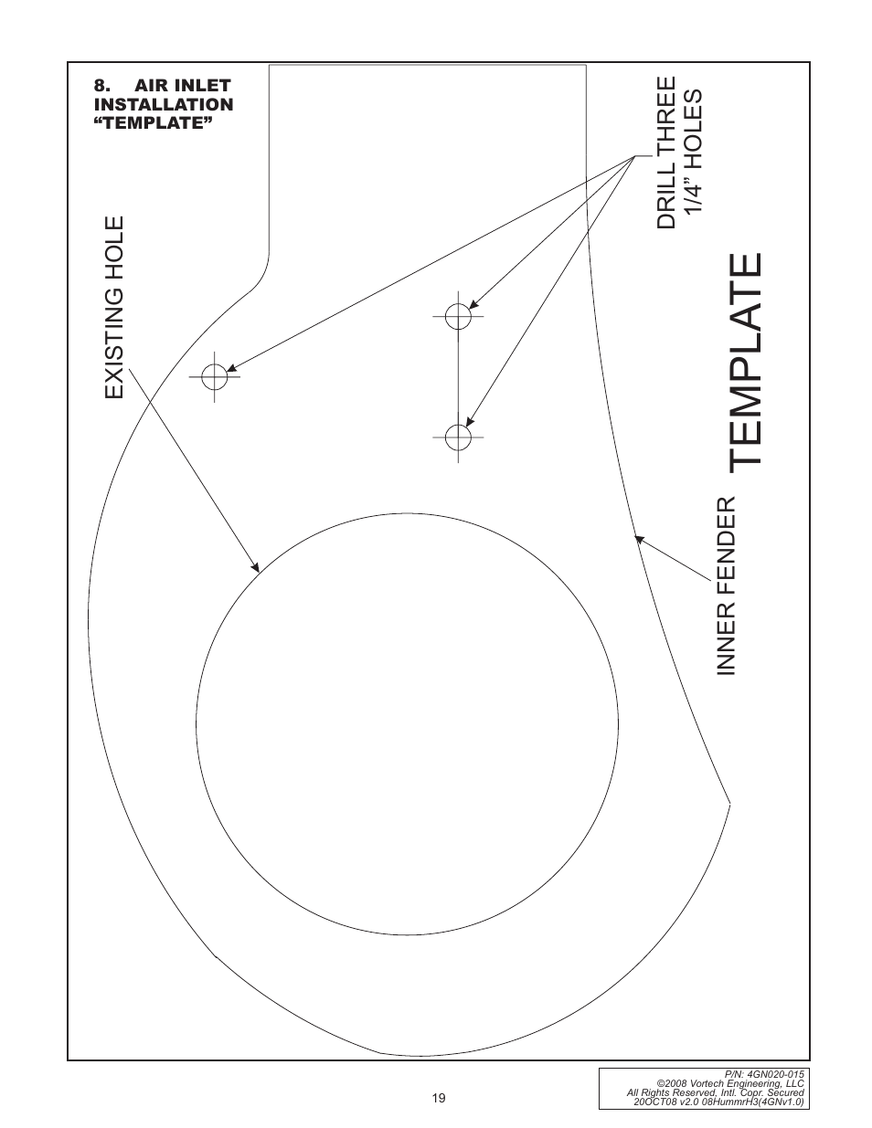 Templa te | Vortech Alpha H3 Hummer - 2008 User Manual | Page 25 / 30