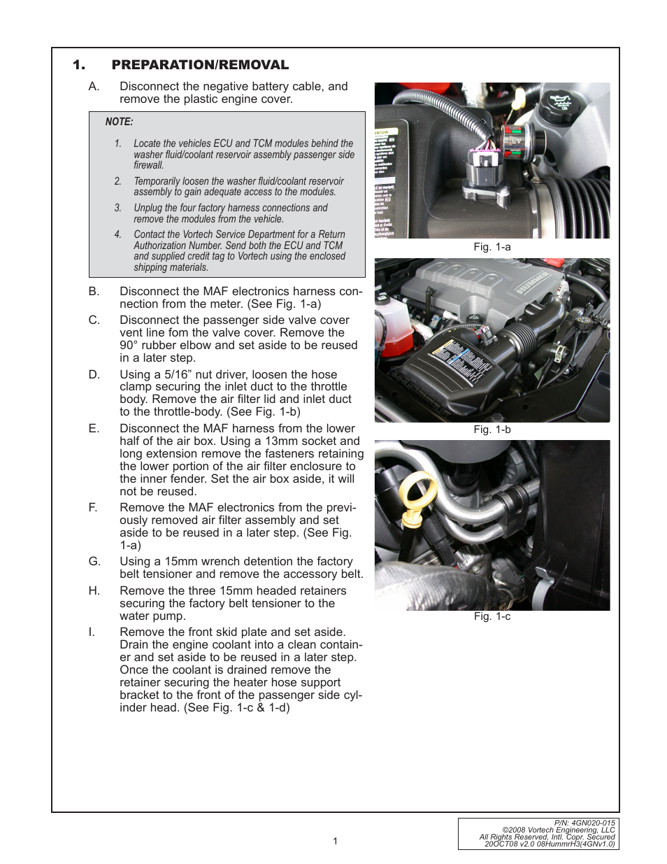 Vortech Alpha H3 Hummer - 2008 User Manual | Page 7 / 30