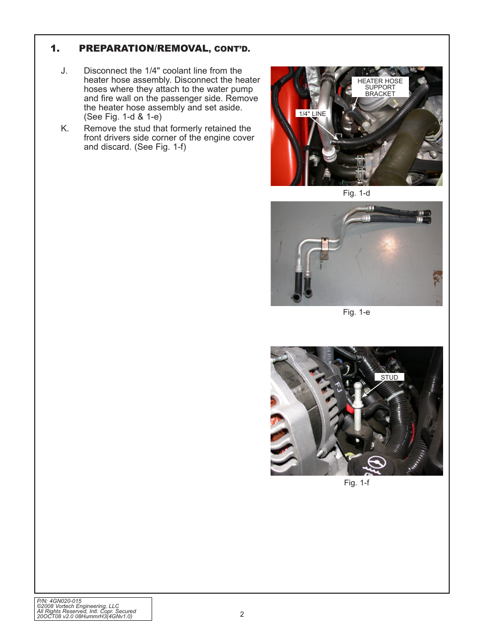 Vortech Alpha H3 Hummer - 2008 User Manual | Page 8 / 30