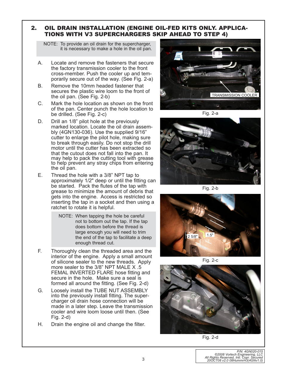 Vortech Alpha H3 Hummer - 2008 User Manual | Page 9 / 30