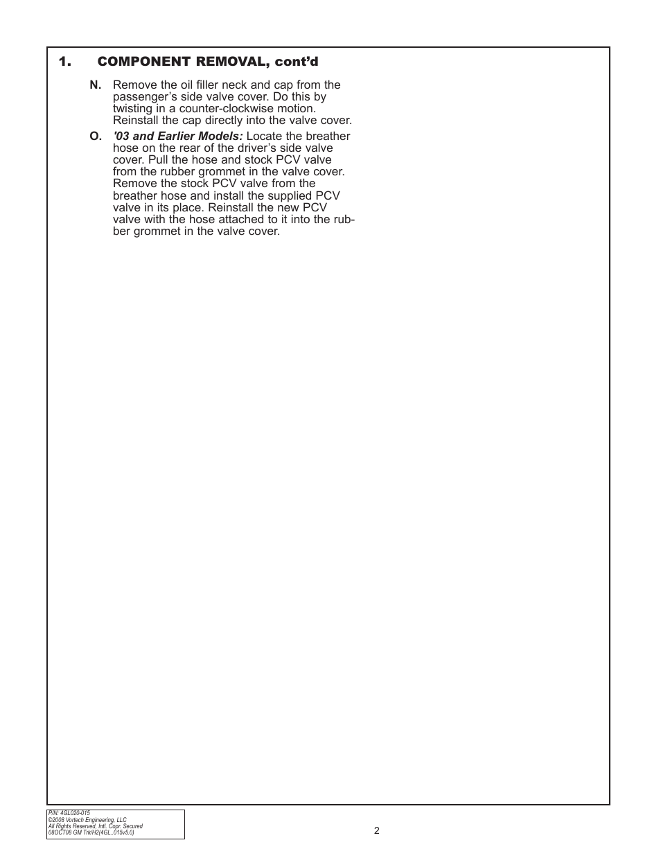 Vortech 2003-2004 Chevrolet SS User Manual | Page 20 / 58