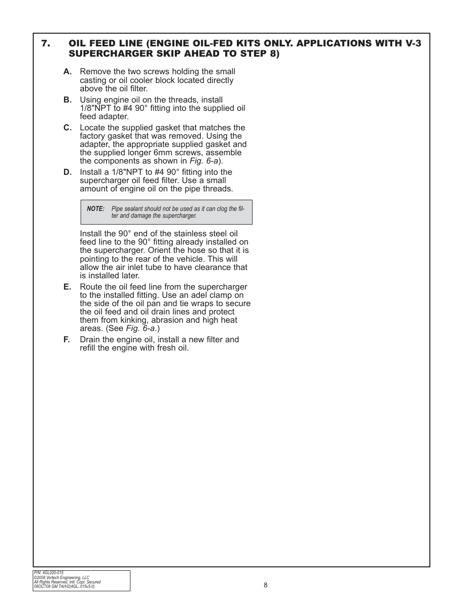 Vortech 2003-2004 Chevrolet SS User Manual | Page 26 / 58