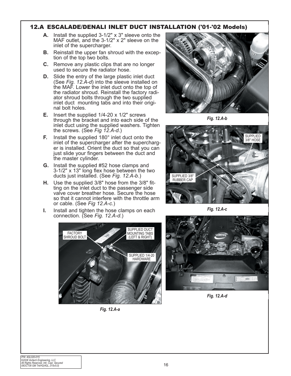 Vortech 2003-2004 Chevrolet SS User Manual | Page 34 / 58