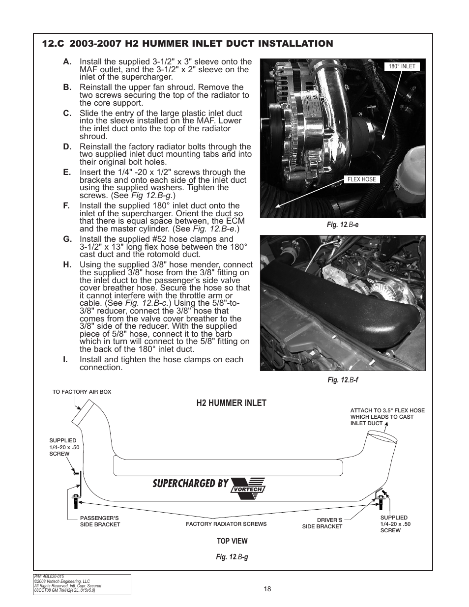 Vortech 2003-2004 Chevrolet SS User Manual | Page 36 / 58