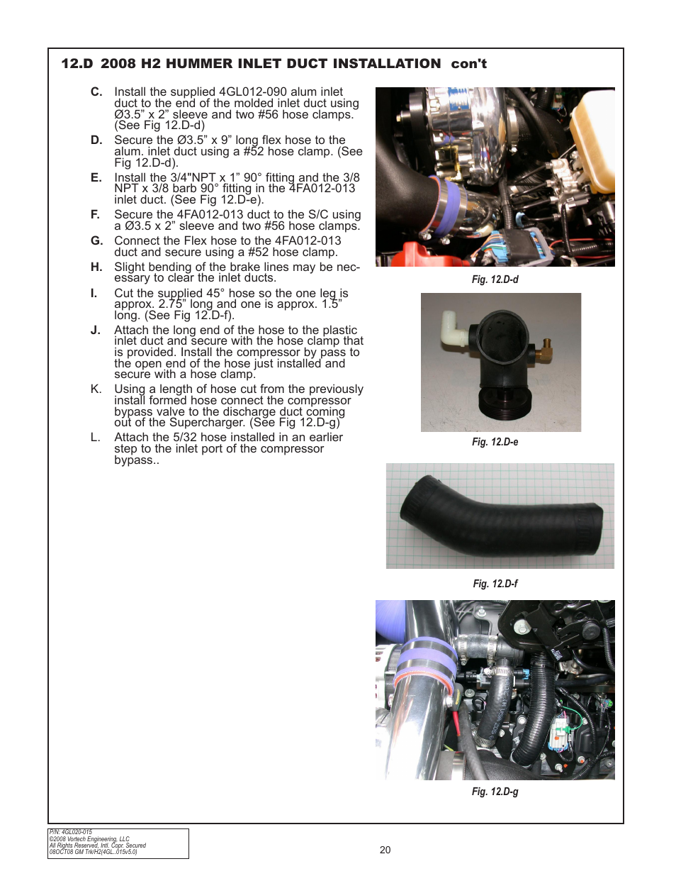 Vortech 2003-2004 Chevrolet SS User Manual | Page 38 / 58