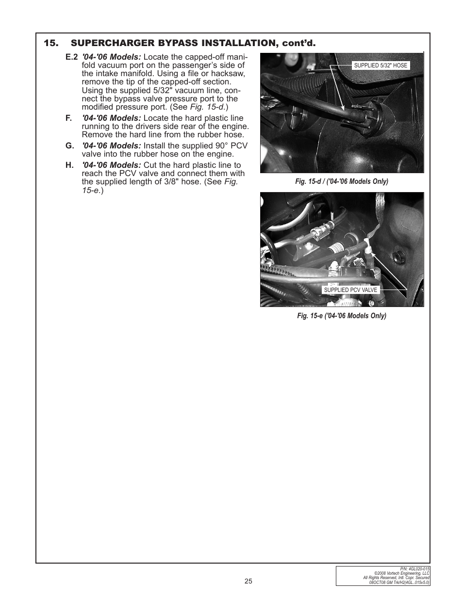 Vortech 2003-2004 Chevrolet SS User Manual | Page 43 / 58