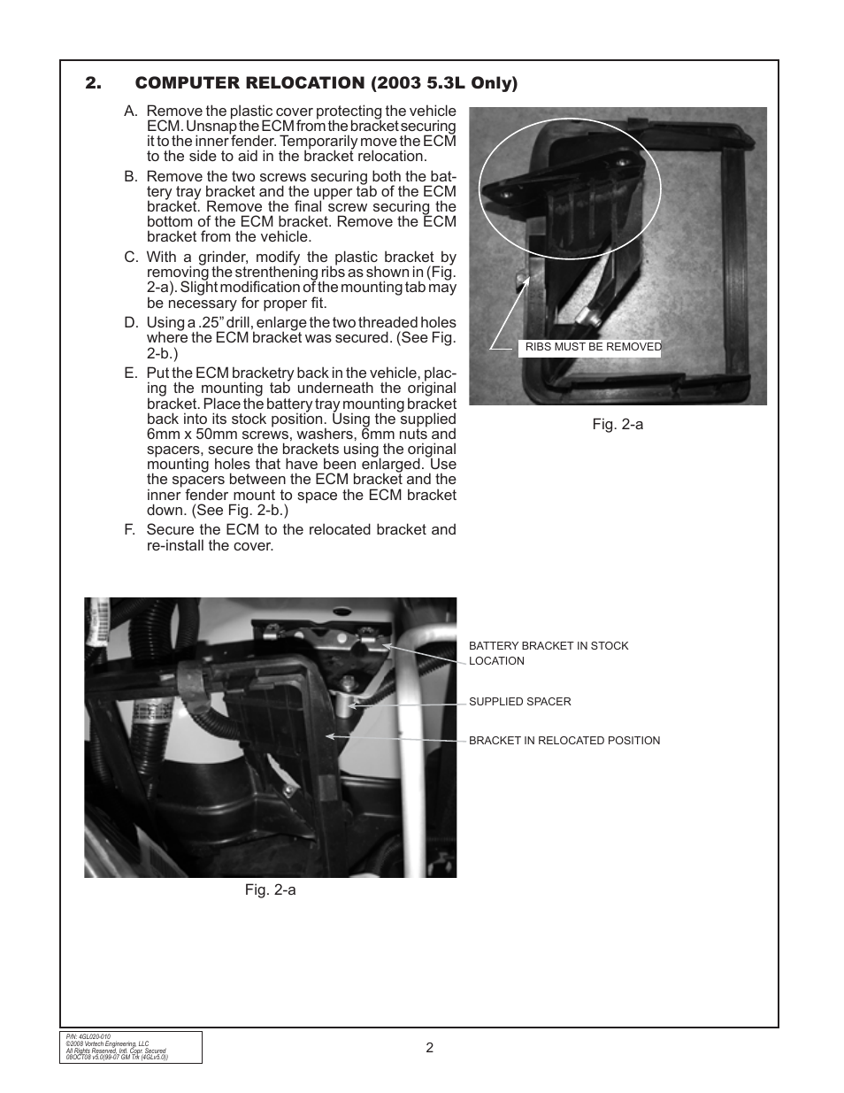 Vortech 1999-2006 4.8L/5.3L/6.0L Light Truck/SUV User Manual | Page 12 / 32