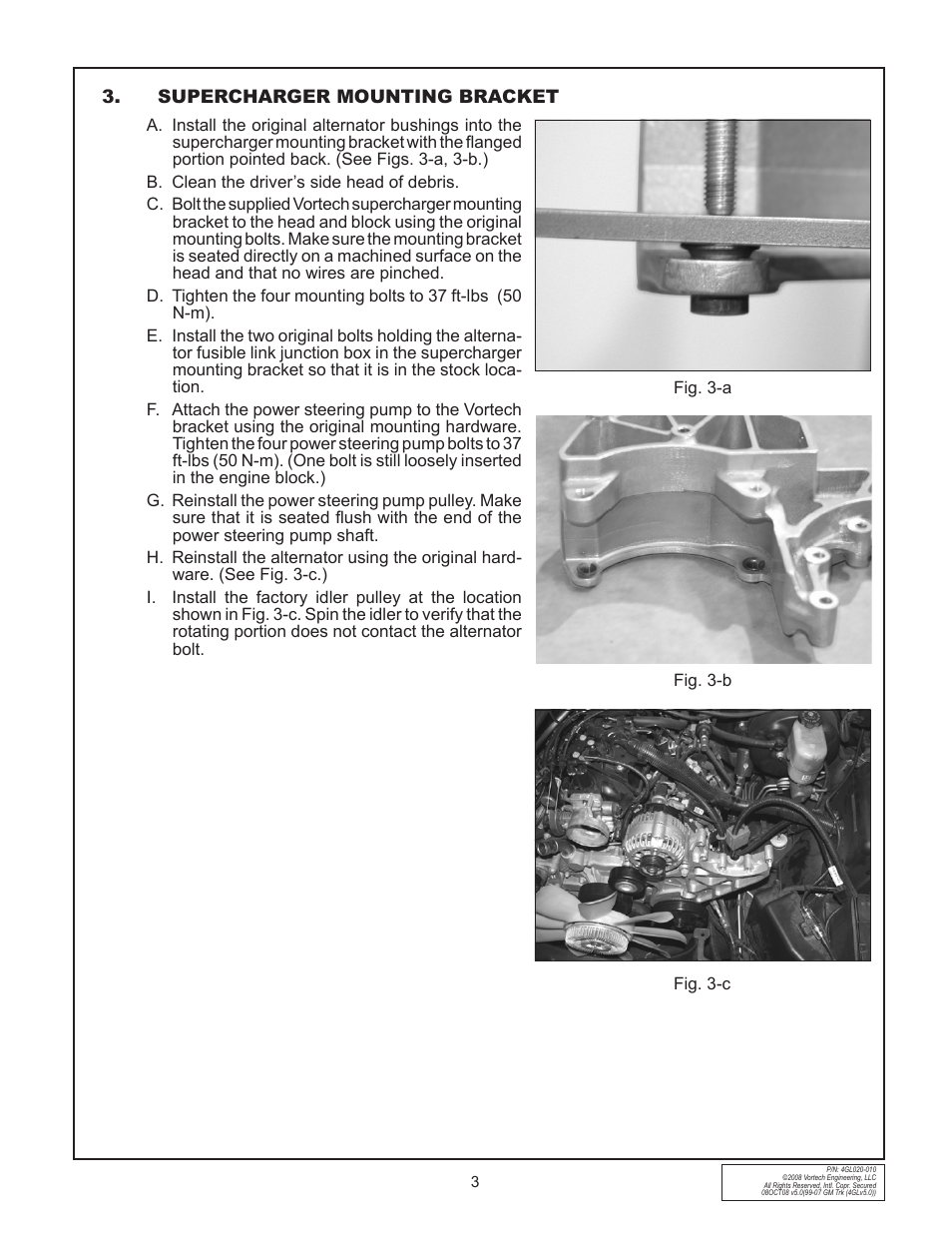 Vortech 1999-2006 4.8L/5.3L/6.0L Light Truck/SUV User Manual | Page 13 / 32
