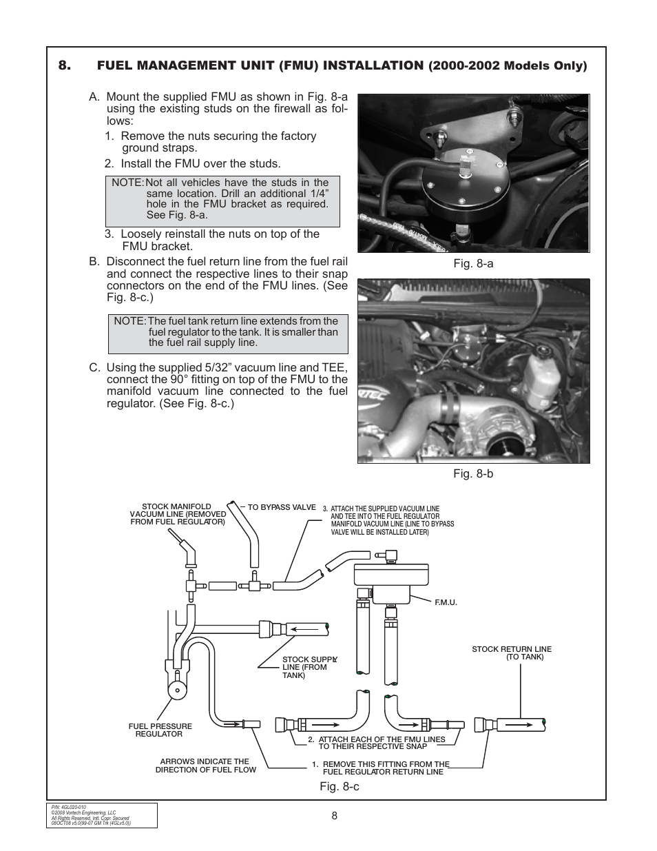 Vortech 1999-2006 4.8L/5.3L/6.0L Light Truck/SUV User Manual | Page 18 / 32