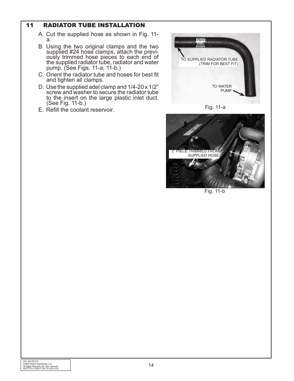 Vortech 1999-2006 4.8L/5.3L/6.0L Light Truck/SUV User Manual | Page 24 / 32