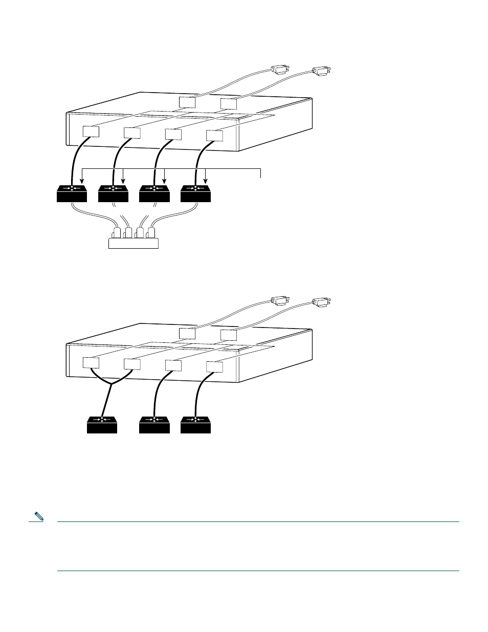 Cable connection procedures | Cisco 600W User Manual | Page 10 / 20