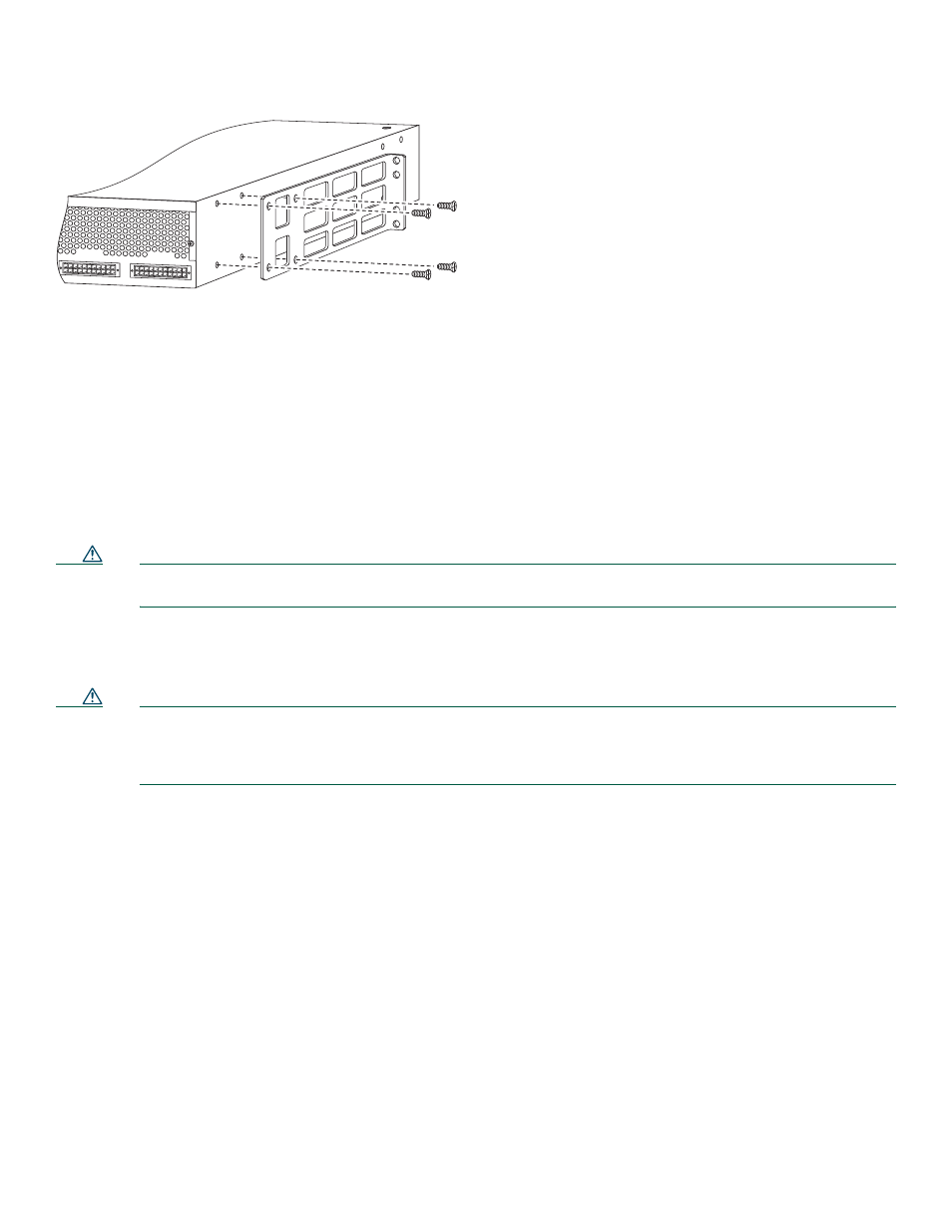 Installing the chassis in a rack, Installation on a desktop, 4 connect cables | Connection options and requirements, Rps interface modules, Connect cables | Cisco 600W User Manual | Page 7 / 20