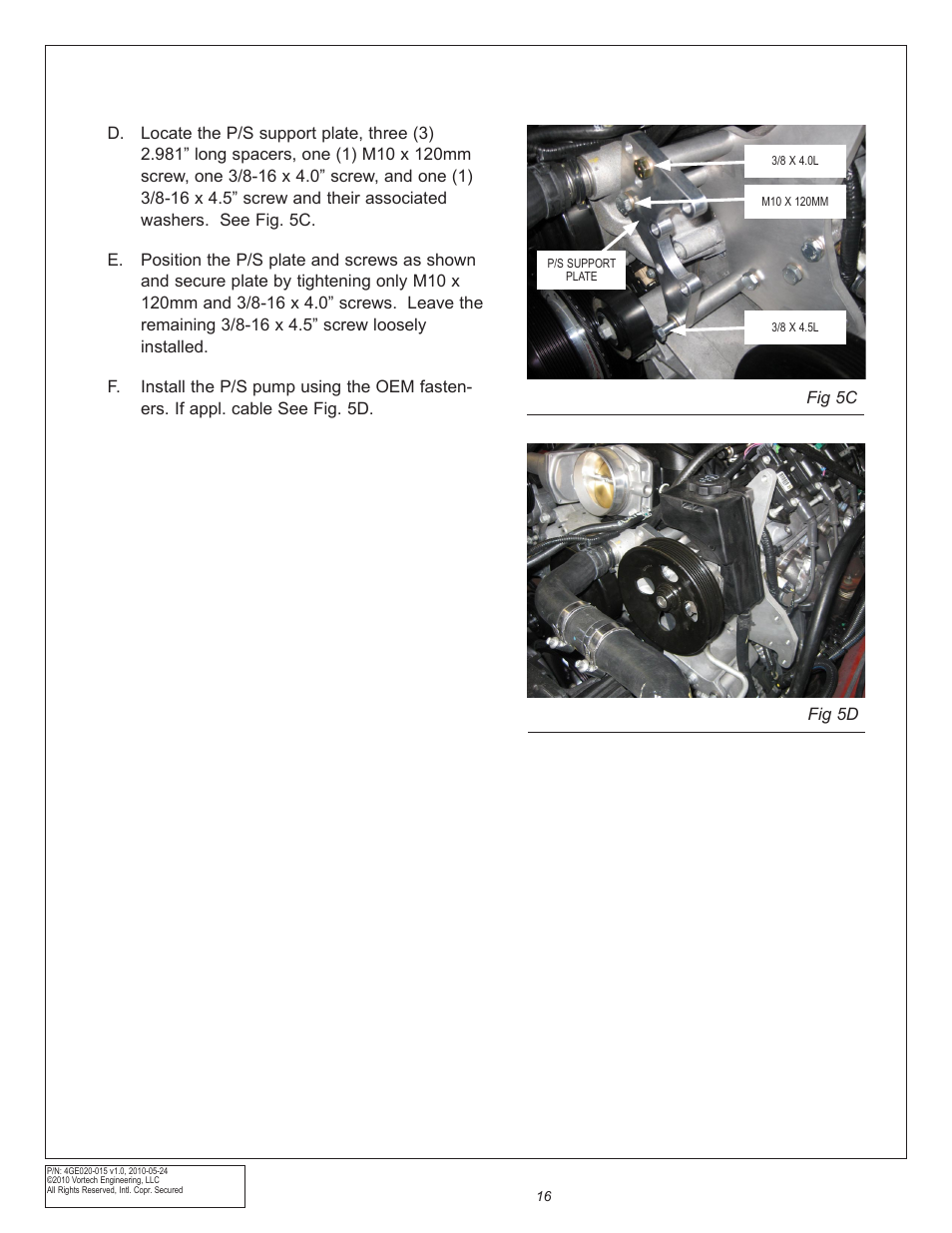 Vortech Universal GM LSX Tuner Kits User Manual | Page 26 / 42