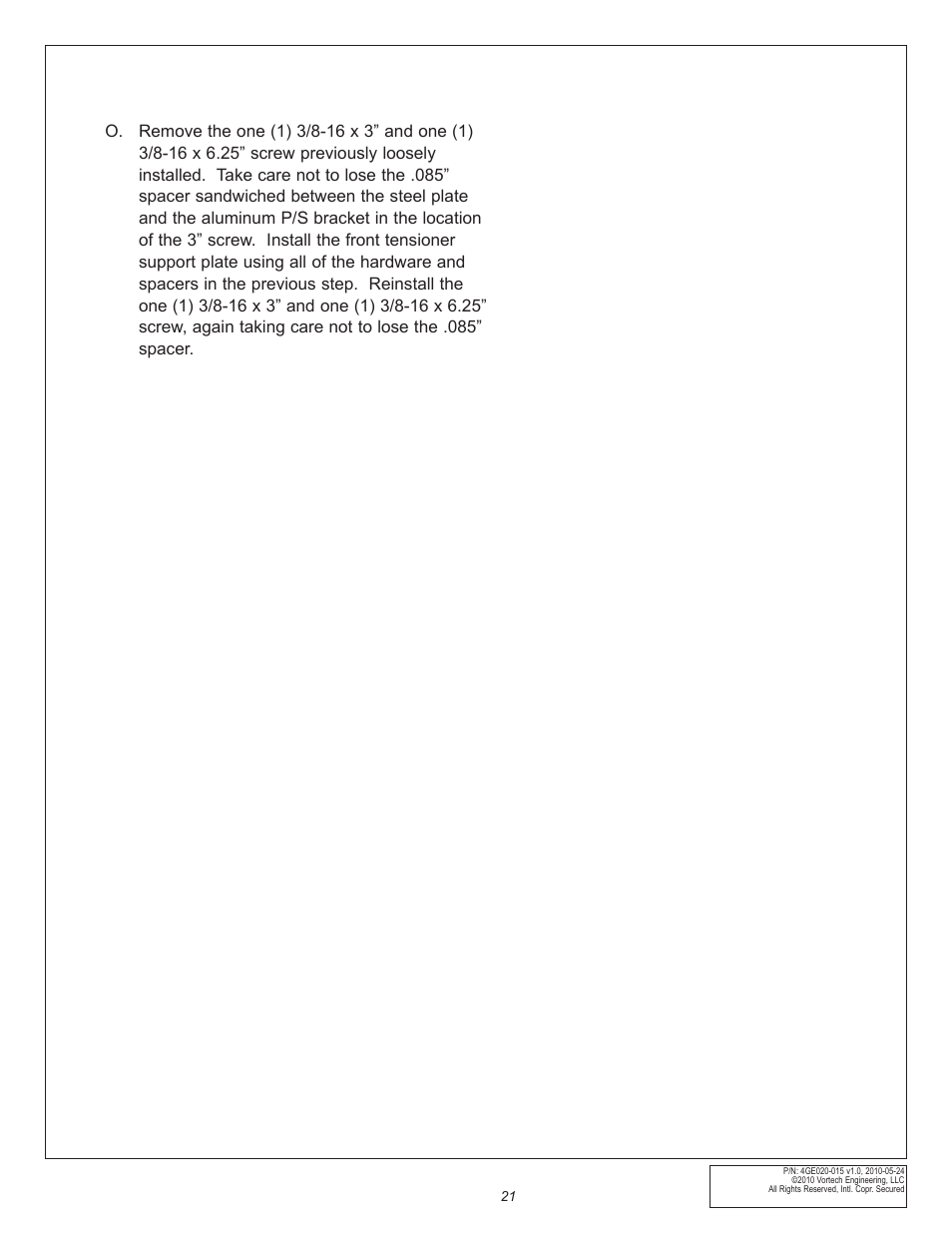 Vortech Universal GM LSX Tuner Kits User Manual | Page 31 / 42