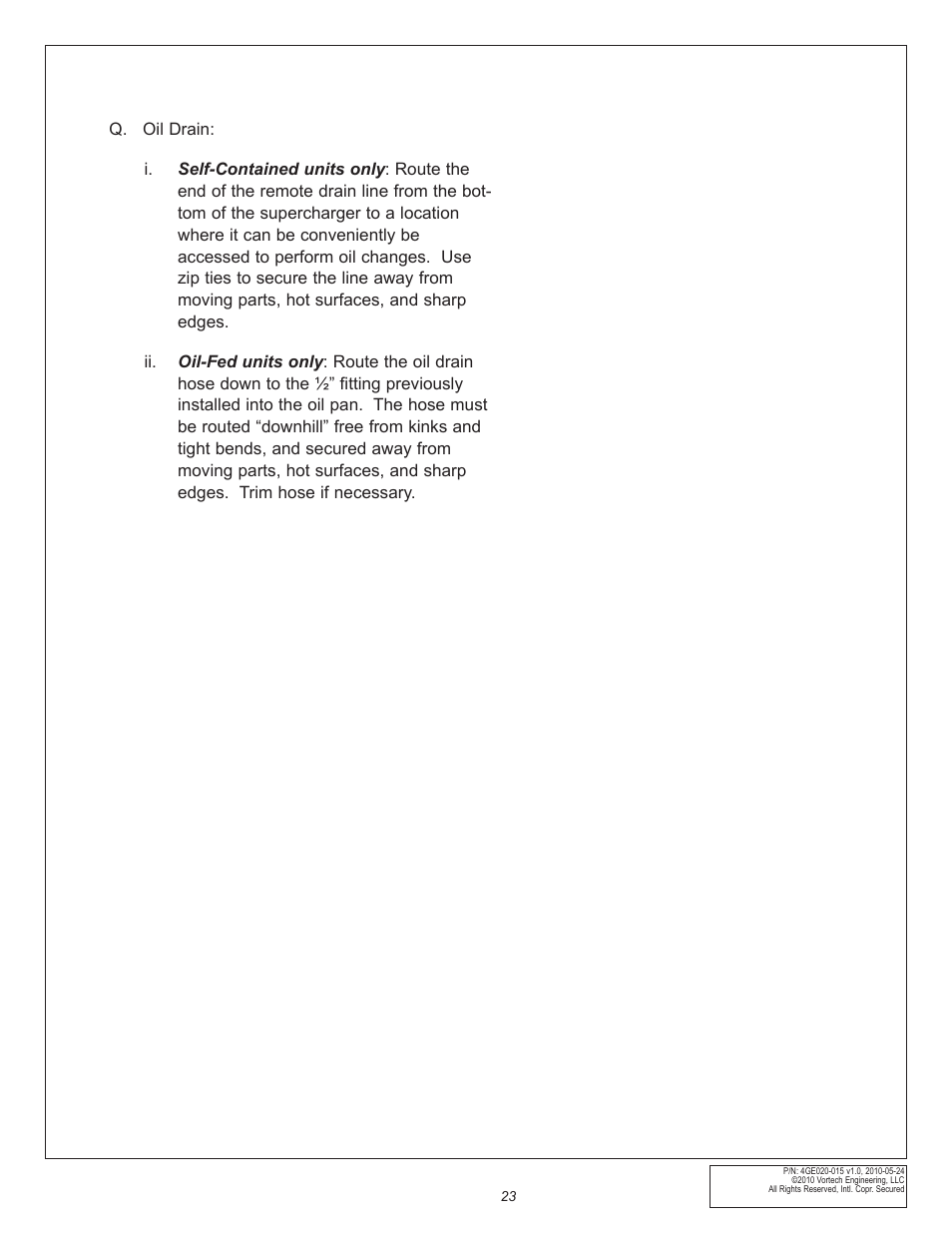 Vortech Universal GM LSX Tuner Kits User Manual | Page 33 / 42