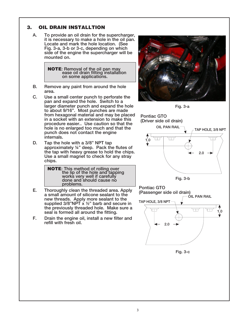 Vortech 1964-1967 Pontiac GTO Carbureted User Manual | Page 11 / 27