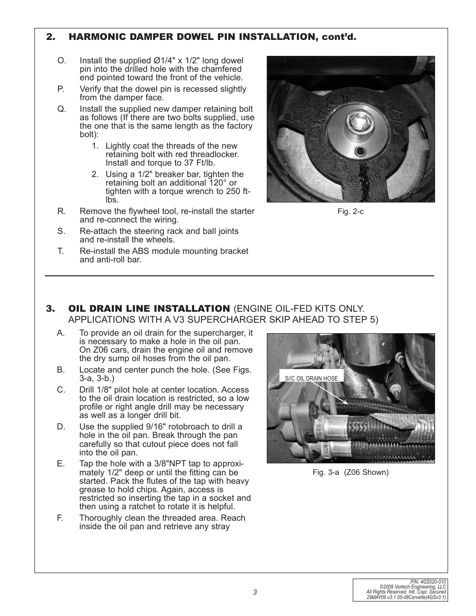 Vortech 2005-2008 C6 Corvette User Manual | Page 12 / 27