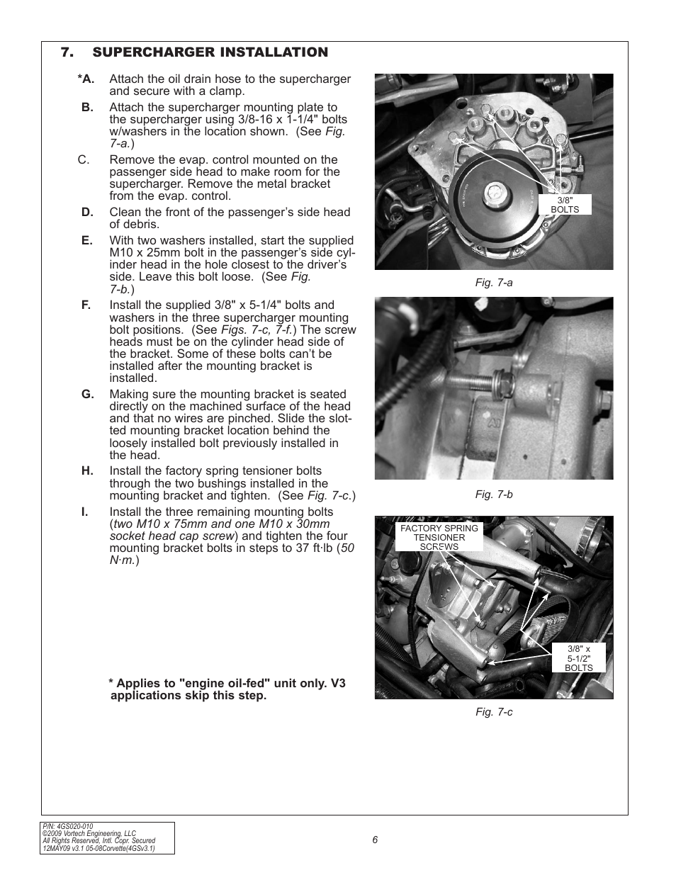 Vortech 2005-2008 C6 Corvette User Manual | Page 15 / 27