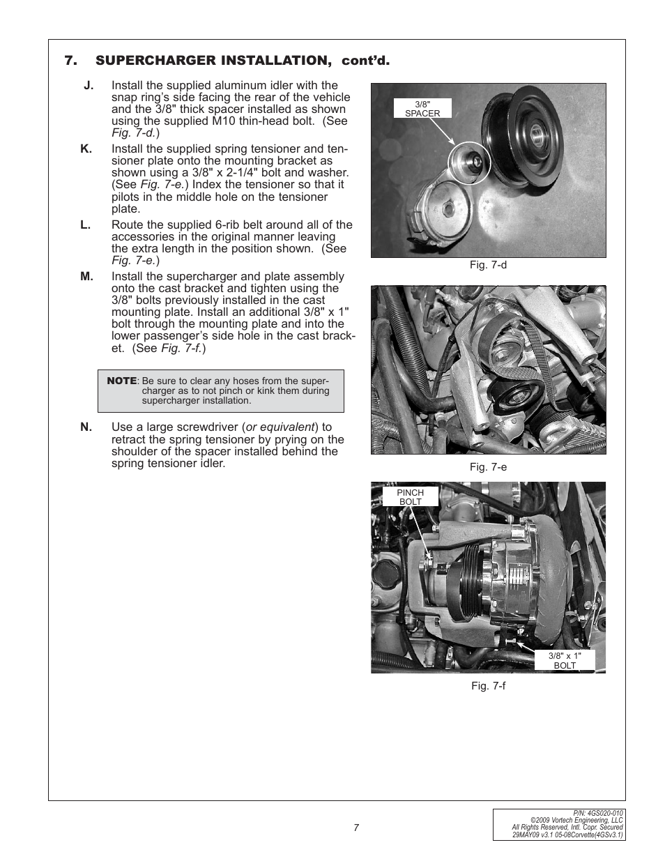 Vortech 2005-2008 C6 Corvette User Manual | Page 16 / 27