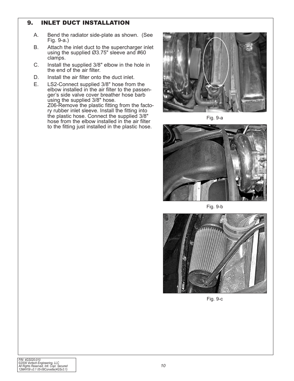 Vortech 2005-2008 C6 Corvette User Manual | Page 19 / 27