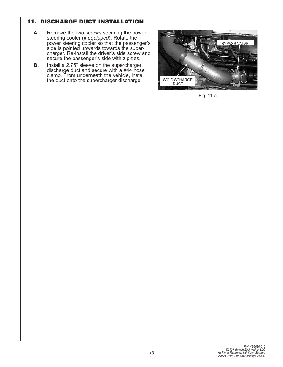Vortech 2005-2008 C6 Corvette User Manual | Page 22 / 27