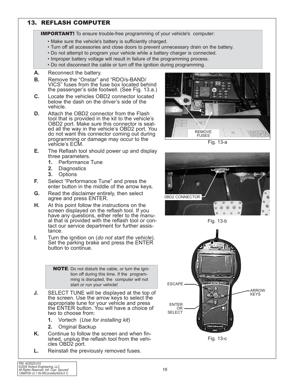 Vortech 2005-2008 C6 Corvette User Manual | Page 25 / 27