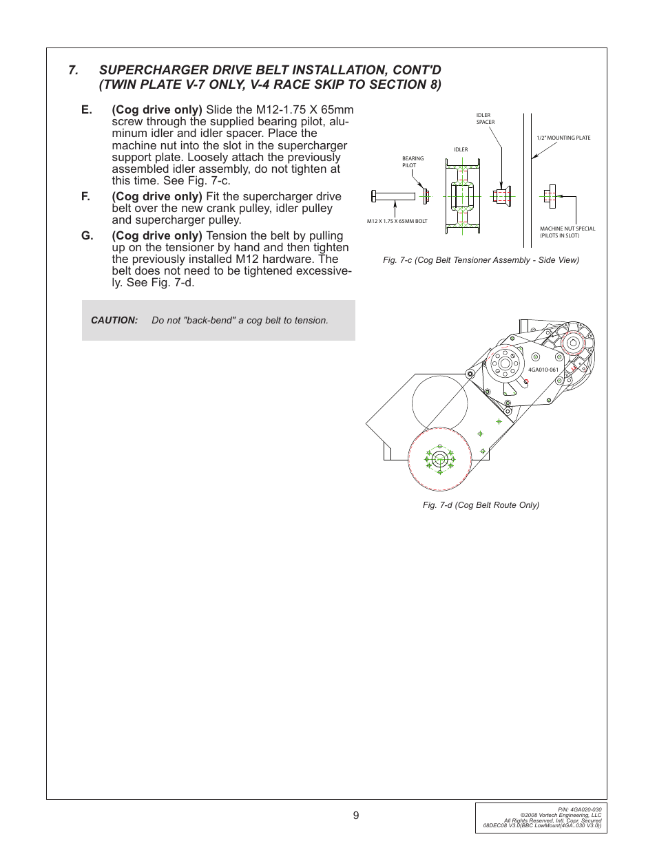 Vortech Universal Big Block Carbureted System User Manual | Page 17 / 24