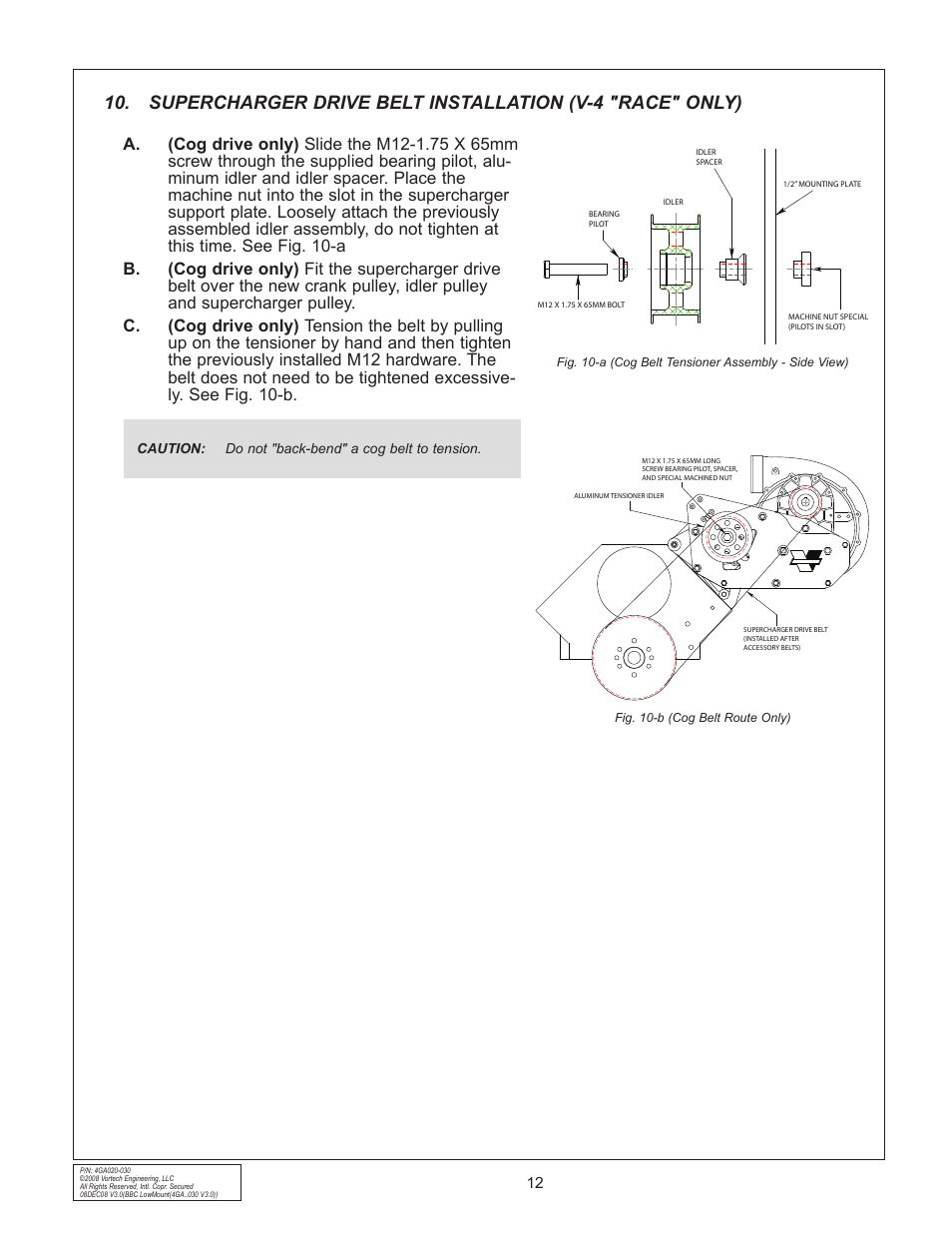 Vortech Universal Big Block Carbureted System User Manual | Page 20 / 24