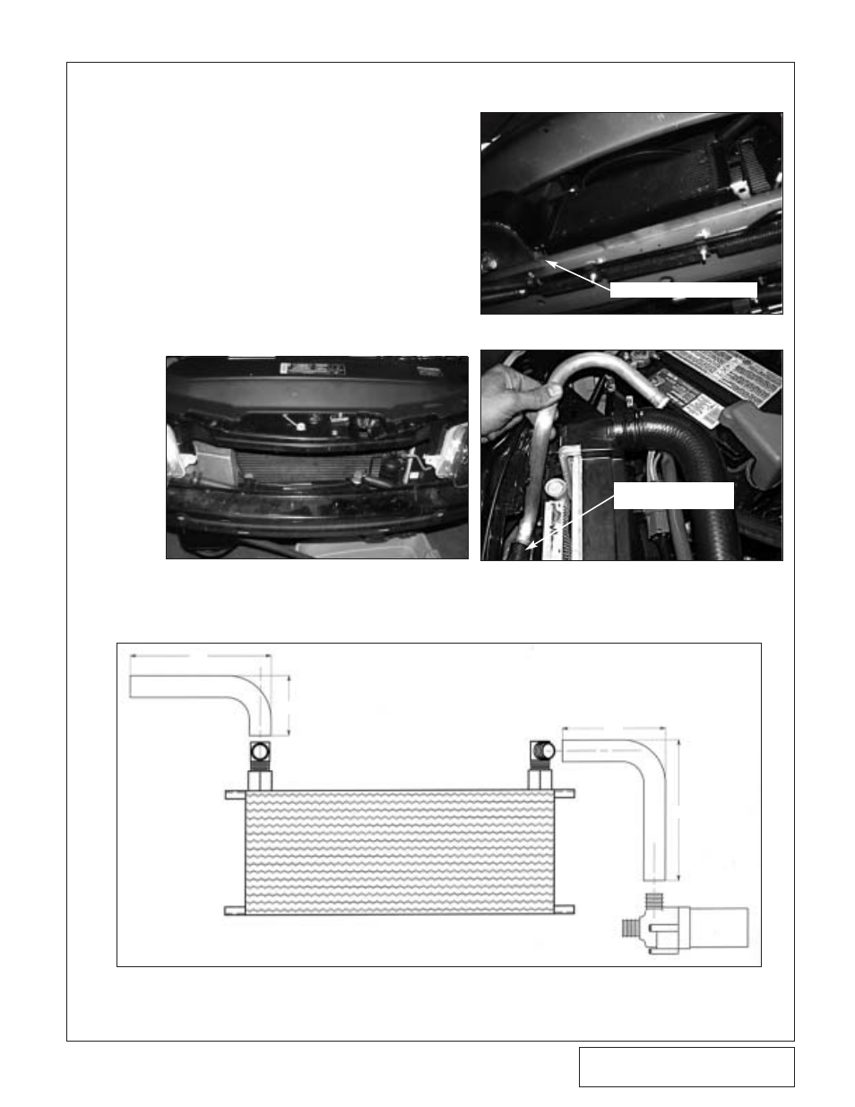 Water reservoir/setrab cooler installation, cont’d | Vortech 2004 Pontiac GTO User Manual | Page 27 / 32